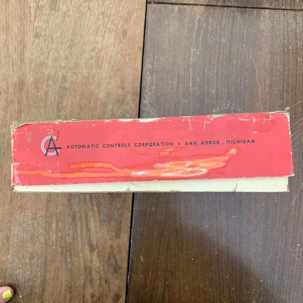 Electra Tile Trivet 70s ceramic tile with iron strand original plug cord and box